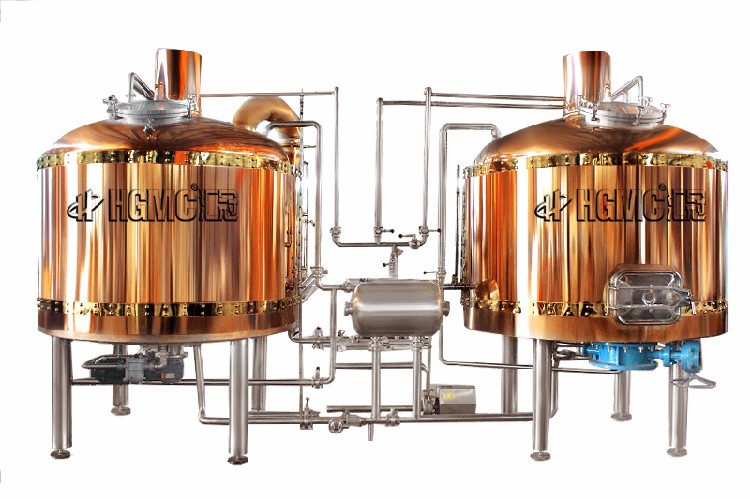 酒廠5萬噸生產(chǎn)精釀啤酒的大型設(shè)備機(jī)器